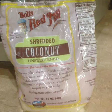 Grocery Fruit Vegetables Dried Coconut Bob's Red Mill