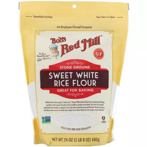 Bob's Red Mill, Sweet White Rice Flour, 24 oz (680 g) Review