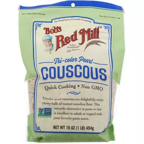 Bob's Red Mill, Tri-Color Pearl Couscous, 16 oz (454 g) Review
