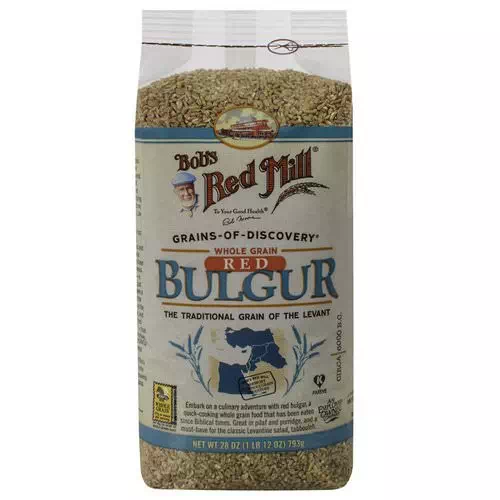 Bob's Red Mill, Whole Grain Red Bulgur, 1.75 lbs (793 g) Review