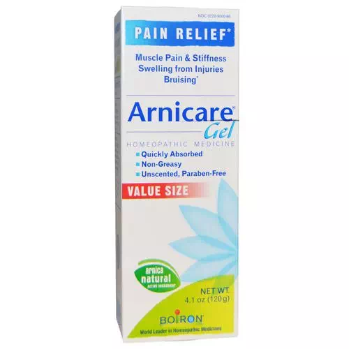 Boiron, Arnicare Gel, Pain Relief, Unscented, 4.1 oz (120 g) Review