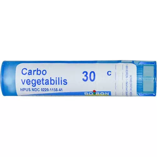 Boiron, Single Remedies, Carbo Vegetabilis, 30C, Approx 80 Pellets Review