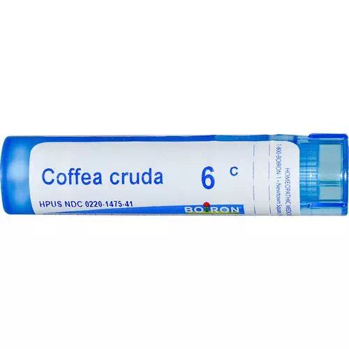 Boiron, Single Remedies, Coffea Cruda, 6C, Approx 80 Pellets Review