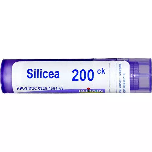 Boiron, Single Remedies, Silicea, 200CK, Approx 80 Pellets Review