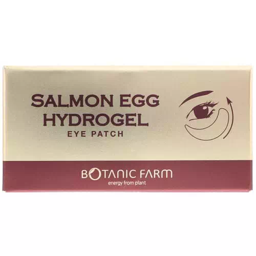 Botanic Farm, Salmon Egg Hydrogel Eye Patch, 90 g Review