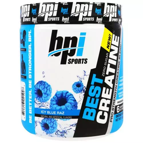 BPI Sports, Best Creatine Pro Strength Creatine Blend, Icy Blue Raz, 10.58 oz (300 g) Review