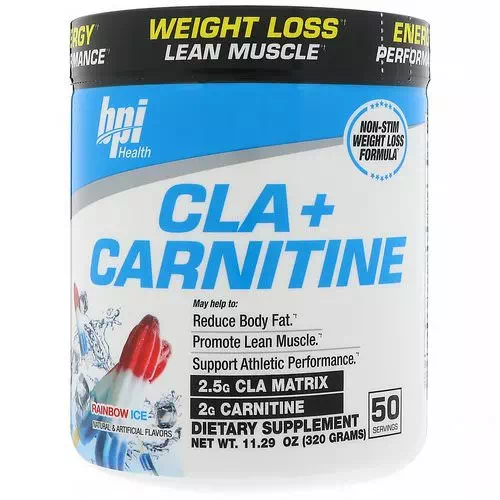 BPI Sports, CLA + Carnitine, Rainbow Ice, 11.29 oz (320 g) Review