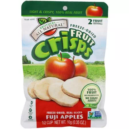 Brothers-All-Natural, Fruit, Vegetable Snacks, Apples