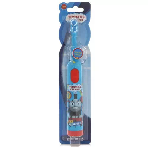 Brush Buddies, Thomas & Friends, Electric Toothbrush, Soft, 1 Toothbrush Review