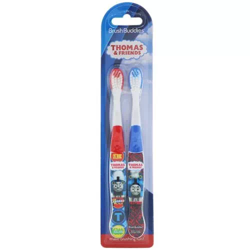 Brush Buddies, Thomas & Friends Toothbrush, 2 Pack Review