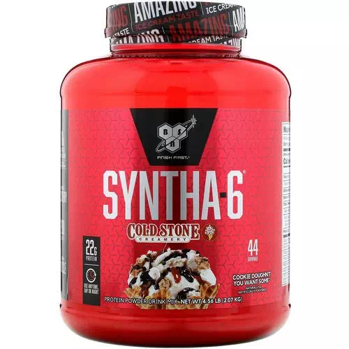 BSN, Syntha-6, Cold Stone Creamery, Cookie Doughn't You Want Some, 4.56 lb (2.07 kg) Review