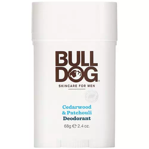 Bulldog Skincare For Men, Cedarwood & Patchouli Deodorant, 2.4 oz (68 g) Review