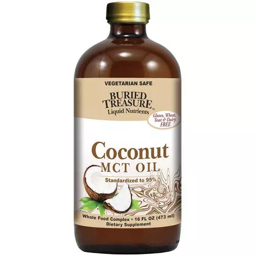 Buried Treasure, Liquid Nutrients, Coconut Oil, 16 fl oz (473 ml) Review