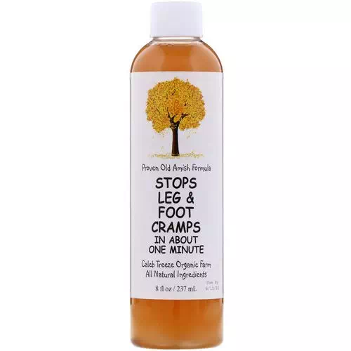 Caleb Treeze Organic Farm, Stops Leg & Foot Cramps, 8 fl oz (237 ml) Review