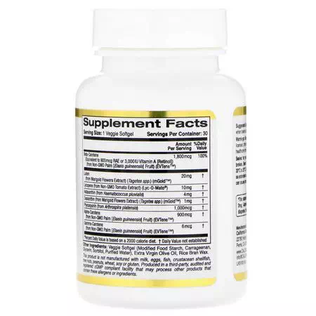 Beta Carotene, Astaxanthin, Antioxidants, Supplements