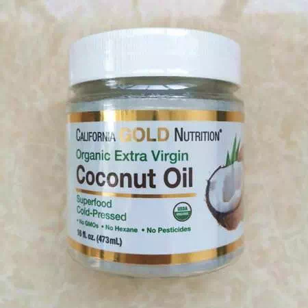 California Gold Nutrition, Cold-Pressed Organic Virgin Coconut Oil, 54 fl oz (1.6 L) Review