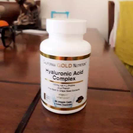 California Gold Nutrition, Hyaluronic Acid Complex, 60 Veggie Capsules Review