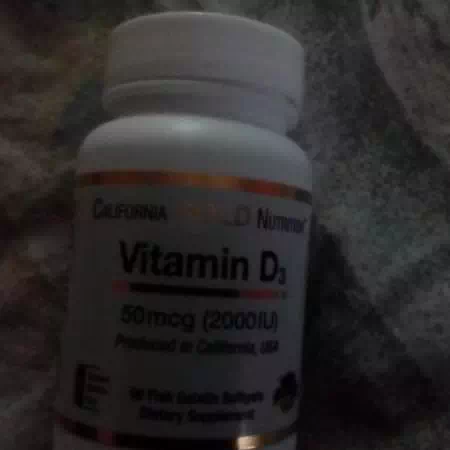 California Gold Nutrition CGN Supplements Vitamins Vitamin D
