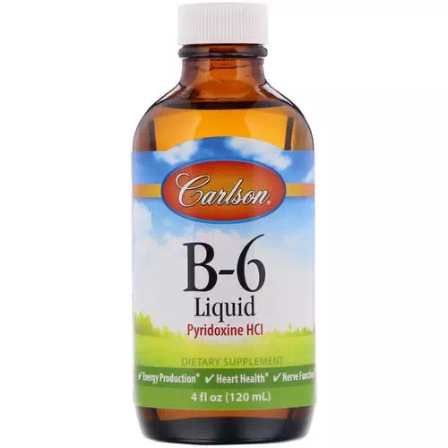 Carlson Labs, B-6 Liquid, 4 fl oz (120 ml) Review