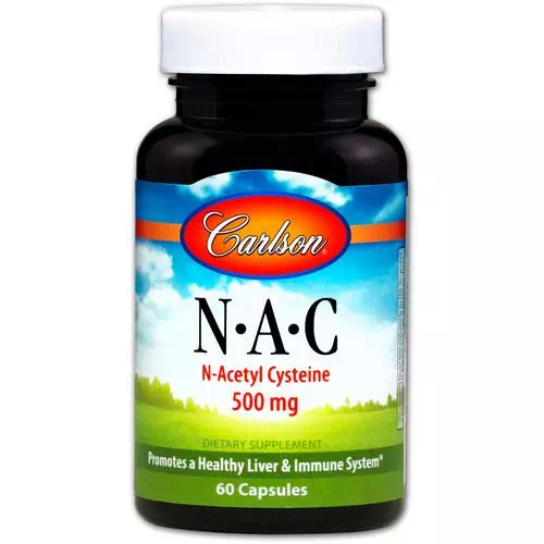 Carlson Labs, N-A-C, 500 mg, 60 Capsules Review