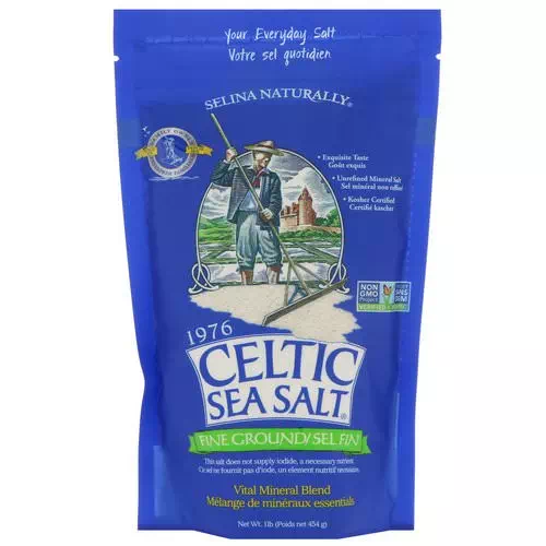 Celtic Sea Salt, Fine Ground, Vital Mineral Blend, 1 lb (454 g) Review