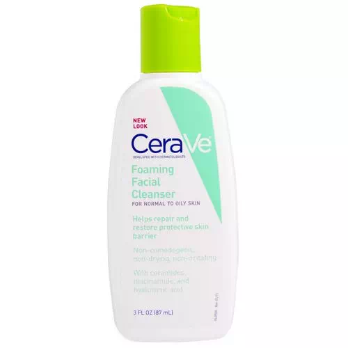 CeraVe, Foaming Facial Cleanser, 3 fl oz (87 ml) Review