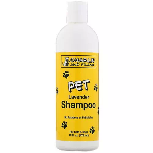 Charlie & Frank, Pet Shampoo, Lavender, 16 fl oz (473 ml) Review