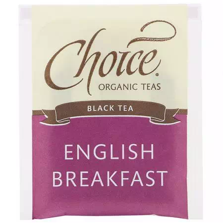Choice Organic Teas, English Breakfast Tea, Black Tea