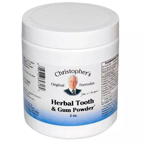 Christopher's Original Formulas, Herbal Tooth & Gum Powder, 2 oz Review