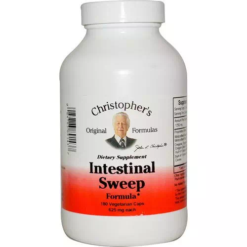 Christopher's Original Formulas, Intestinal Sweep Formula, 625 mg, 180 Veggie Caps Review