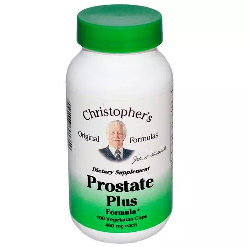 Christopher's Original Formulas, Prostate Plus Formula, 460 mg, 100 Veggie Caps Review