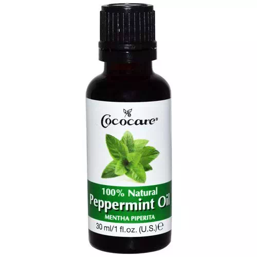 Cococare, 100% Natural Peppermint Oil, 1 fl oz (30 ml) Review