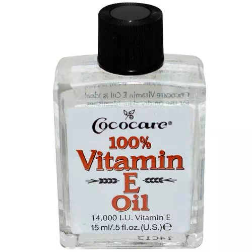 Cococare, 100% Vitamin E Oil, .5 fl oz (15 ml) Review