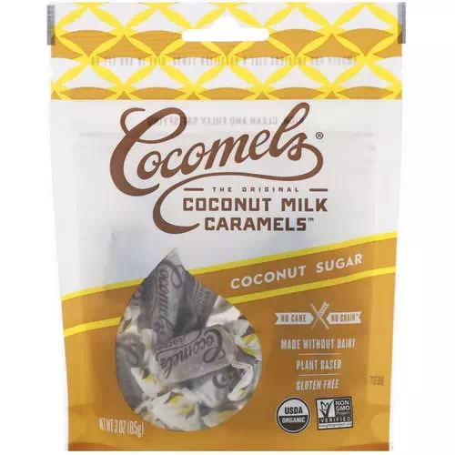 Cocomels, Coconut Milk Caramels, Coconut Sugar, 3 oz (85 g) Review
