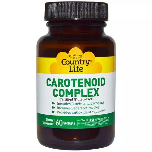 Country Life, Carotenoid Complex, 60 Softgels Review