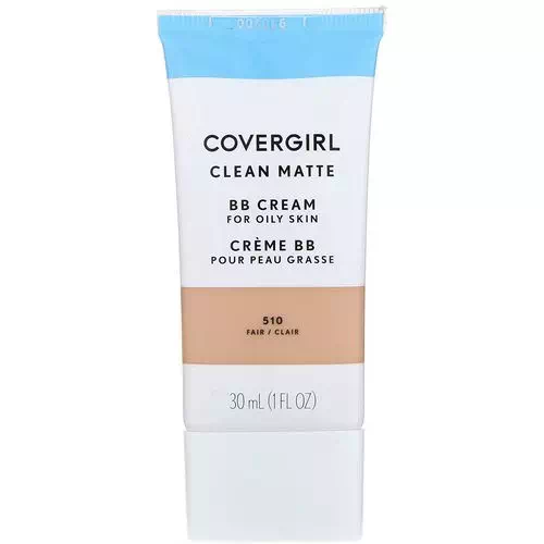 Covergirl, Clean Matte BB Cream, 510 Fair, 1 fl oz (30 ml) Review