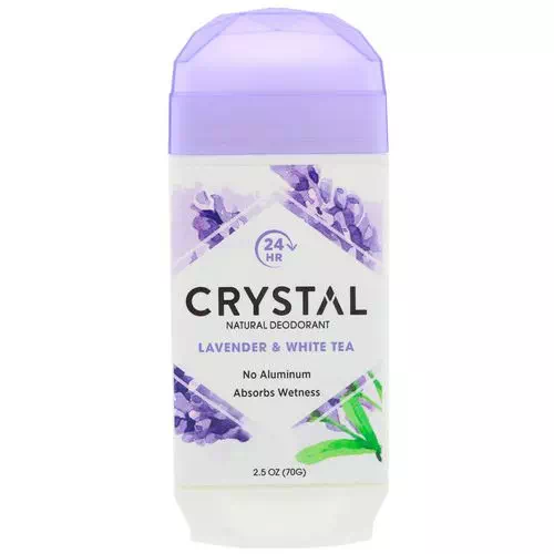 Crystal Body Deodorant, Natural Deodorant, Lavender & White Tea, 2.5 oz (70 g) Review