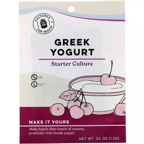 Cultures for Health, Greek Yogurt, 2 Packets, .04 oz (1.2 g) Review