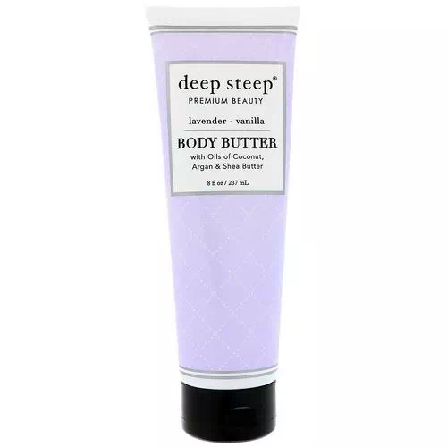 Deep Steep, Body Butter, Lavender Vanilla, 8 fl oz (237 ml) Review