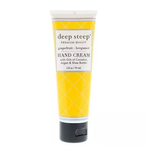 Deep Steep, Hand Cream, Grapefruit Bergamot, 2 fl oz (59 ml) Review