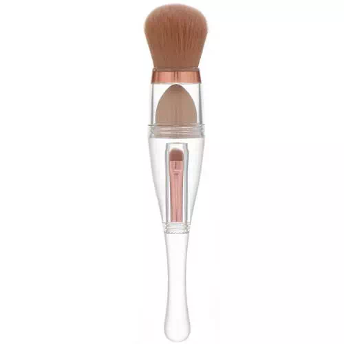 Denco, Total Face 3-in-1 Makeup Brush, 1 Brush Review