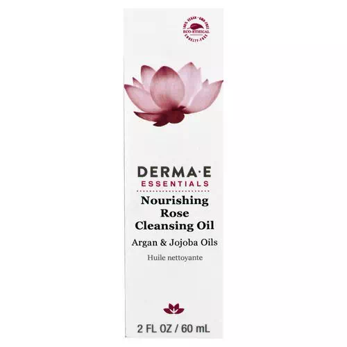 Derma E, Nourishing Rose Cleansing Oil, Argan & Jojoba Oils, 2 fl oz (60 ml) Review