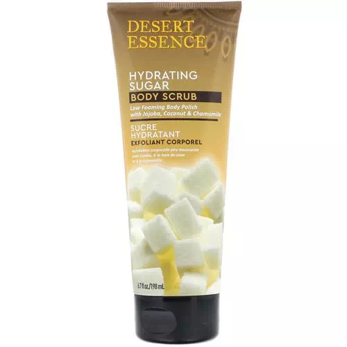 Desert Essence, Hydrating Sugar Body Scrub, 6.7 fl oz (198 ml) Review