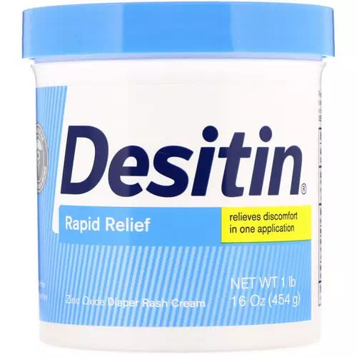 Desitin, Rapid Relief Cream, 16 oz (453 g) Review