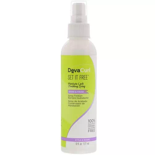 DevaCurl, Set It Free, Moisture Lock, Finishing Spray, 6 fl oz (177 ml) Review