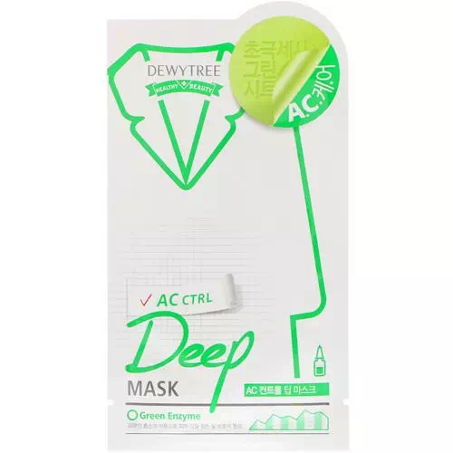 Dewytree, Deep Mask, AC Control, 1 Mask, 27 g Review