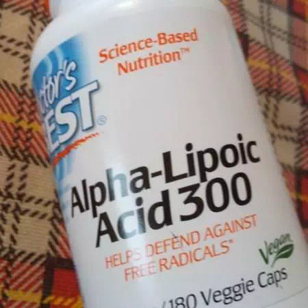 Doctor's Best Supplements Antioxidants Alpha Lipoic Acid