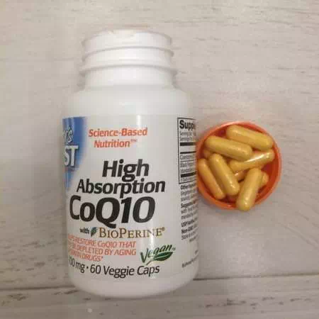 Supplements Antioxidants Coenzyme Q10 CoQ10 Coenzyme Q10 CoQ10 Formulas Doctor's Best