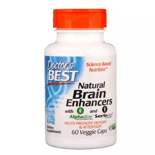 Doctor's Best, Natural Brain Enhancers wtih AlphaSize and SerinAid, 60 Veggie Caps Review