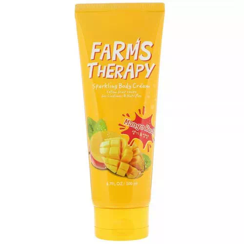 Doori Cosmetics, Farms Therapy, Sparkling Body Cream, Mango Rush, 6.7 fl oz (200 ml) Review